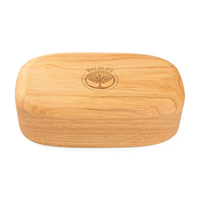 Waldlieb. Nachhaltige ökologische und plastikfreie Brotdose aus Holz 